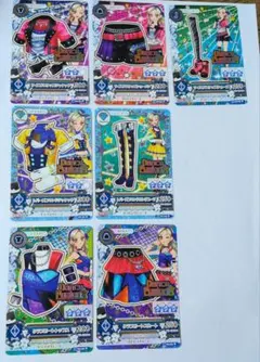 アイカツ　黒沢凛Dance Fusion 7枚セット