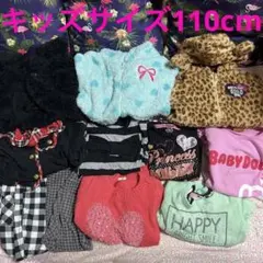 12.キッズサイズ110cmパーカー長袖服、長ズボン11点セット