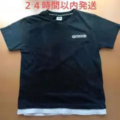 半袖 Tシャツ 150cm 黒　OUTDOOR PRODUCTSのサムネイル