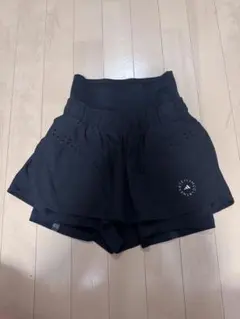 adidas by Stella McCartney ブラックショーツ 2XS