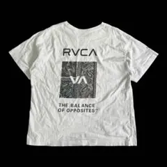 p*様 RVCA ルーカ ロゴ プリント Tシャツのサムネイル