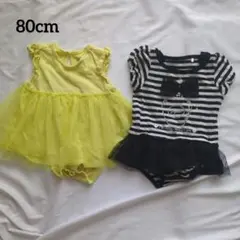 女の子 ベビーロンパース まとめ売り 80cm babygapのサムネイル