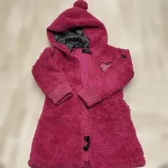 キッズ　上着　ピンク　100センチ　パーカー