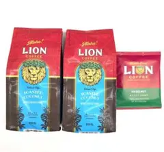 ライオンコーヒー トーステッドココナッツ 140g 2袋セットのサムネイル