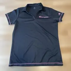 Champion ブラック ポロシャツ Mのサムネイル