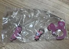TWICE LOVELYS アクリルカラビナフロッキーマスコット　モモ