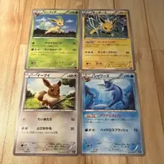 イーブイ進化4枚セット★THE BEST OF XY★1ED★20172014