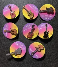 hide 60th ピンズカプセル vol.2 ギターコレクション　8種セット