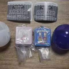 サンリオ　クッキー缶チャーム　２個セット　マロンクリーム　ザボードビルデュオ