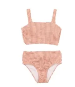 新品　PEAK&PINE ビキニ　水着　オレンジブラウン♡ ビスチェビキニ　9Mのサムネイル