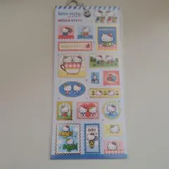 新品未使用　サンリオ　ハローキティ 切手スタイルシール　シール