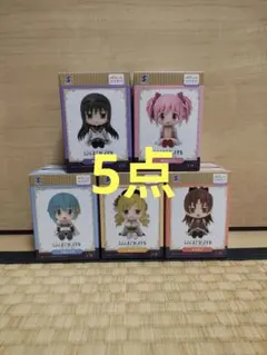 まどマギ / ぺたっとおすわりフィギュア ‪全5種
