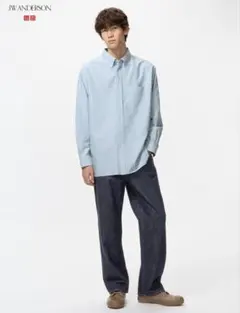 ユニクロ ストレートジーンズ 68 BLUE 31