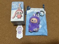 「T」POPMART PIN FOR LOVE イニシャルラブブ