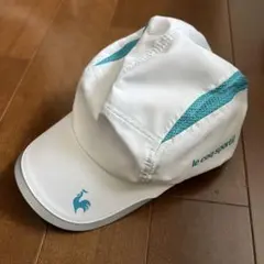 【le coq sportif】白　キャップ