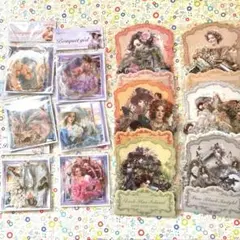 №42 コラージュ素材 フレークシール ステッカー