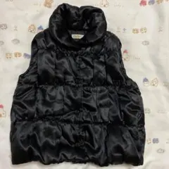 袖無し　中綿ジャケット