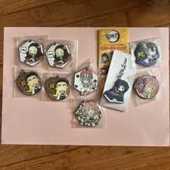 鬼滅の刃 ラバーストラップ＆ラバーキーホルダー 9個セット