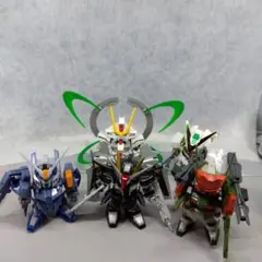 SDガンダム ストライクノワール ブルデュエル　ヴェルデバスター スターゲイザー