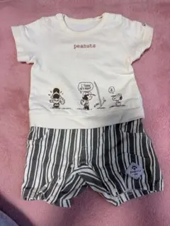 PEANUTS スヌーピー ロンパース 80cmのサムネイル