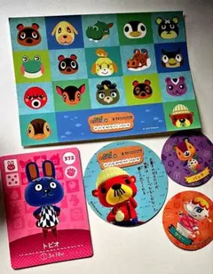 どうぶつの森シール/ステッカーセット♡amiiboカード付き♡