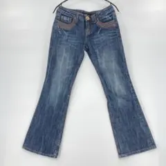BACK NUMBER バックナンバー デニム フレアパンツのサムネイル