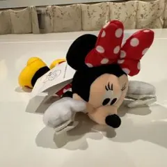 ミニーマウス　くっつきぬいぐるみ　肩のせ　ディズニー