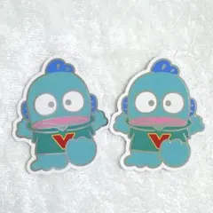 【サンリオ】ステッカーセット　はぴだんぶい 5周年だって！全員集合　ハンギョドン