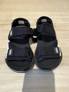 VANS サンダル 17cm ブラック キッズのサムネイル