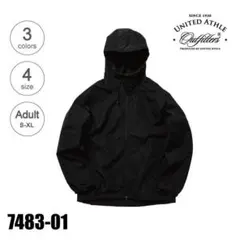 ブラック Mサイズ 7483-01 シェルパーカ United Athleのサムネイル