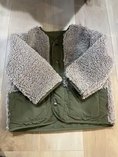 リバーシブルボアアウター 90cm