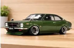 1/43　スプリンター　27トレノ改　ワタナベ　ホイール　アルミ製　深リム 1/43 スプリンター トレノ改 AE86 ワタナベ ホイール アルミ製 深リム