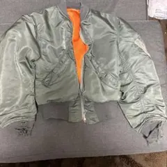 70s l2bフライトジャケット オリーブグリーン