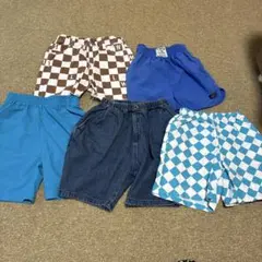 値下げ 美品 ブリーズ マーキーズ キッズ男の子パンツ130まとめ売り5点