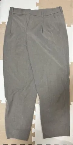 UNIQLO ヒートテックタックテーパードパンツ L グレー
