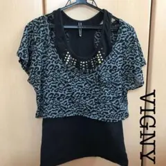 ヴィニー VIGNY 3way タンクトップ Tシャツ セット ヒョウ柄のサムネイル