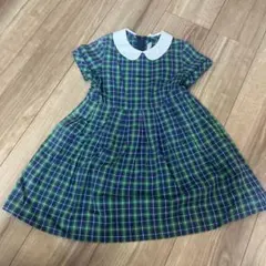 miki house ミキハウス　collection チェック　ワンピースのサムネイル
