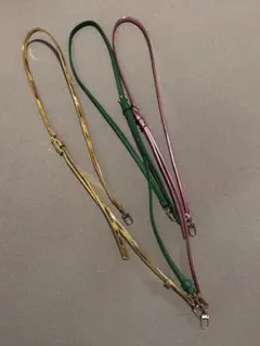 ajewスマホショルダーストラップ 3色セット