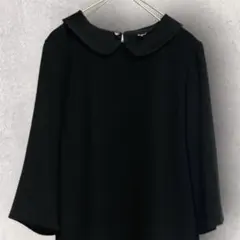 agnes b. アニエスベー 丸襟 ワンピース ブラック 42