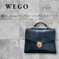 WEGO 痛バッグ 痛バ レターフラップ痛ショルダー 黒 ブラック