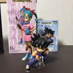 一番くじ ドラゴンボール フィギュア ブルマ 孫悟空 セットのサムネイル