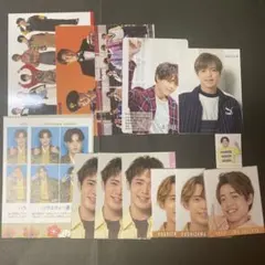 TravisJapan 吉澤閑也 厚紙 シール 証明写真 デタカ