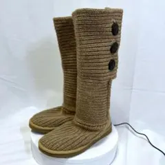 UGG アグ 5819 クラシックカーディ ニット ムートンブーツ 24cm