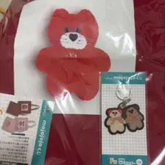 Mojojojo ドキドキくじ C賞 トートバッグ F賞 刺繍キーホルダー