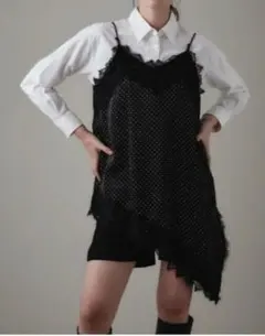 新品タグ付♡ machatt マチャット レースキャミソール ドット - メルカリ
