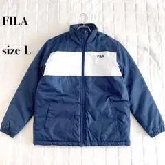 ....FILA ジャンパー Lサイズ ネイビー・ホワイト