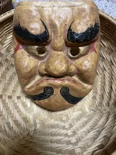 由布院張子工房どんぐり 吉四六 お面 郷土玩具 紙製 面 レトロ 大分県 由布院張子工房どんぐり 吉四六 お面 郷土玩具 紙製 面 レトロ 大分県