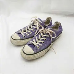 コンバース オールスター ローカットスニーカー パープル系 24.5cm