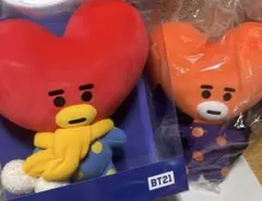 BTS bt21 スタンディングドール plush doll TATA