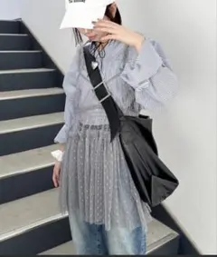 アソート刺繍チュールビスチェ　ドットのサムネイル